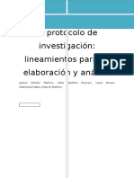 El Protocolo de Investigación. MÉNDEZ