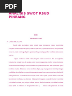 Download Analisis Swot Rsud Pinrang by Komang Winasa SKM SN314669684 doc pdf