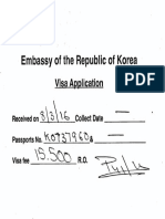 Visa Fee