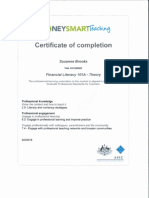 Money Smart Certificate A
