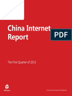 ChinaCache First Quarter 2013 China Internet Report