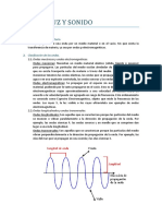 Ondas, Luz y Sonido