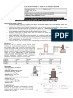 Manual Detector Gaz Si Electrovalva