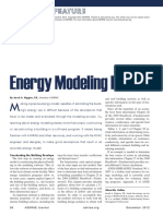 Energy Modeling Basics