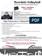 Men's Volleyball Player Profile
