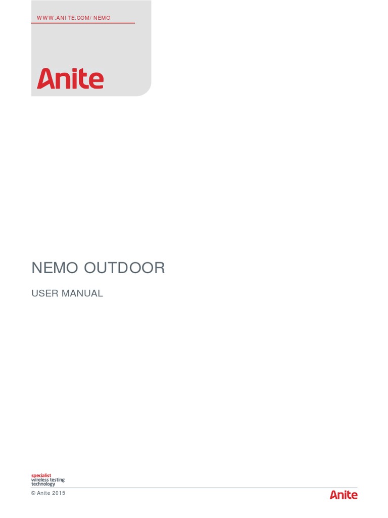 Nemo Outdoor User Manual | PDF | Online And Offline | File Transfer ...
