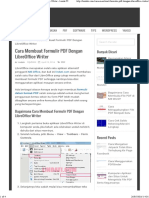 Membuat Formulir PDF LibreOffice
