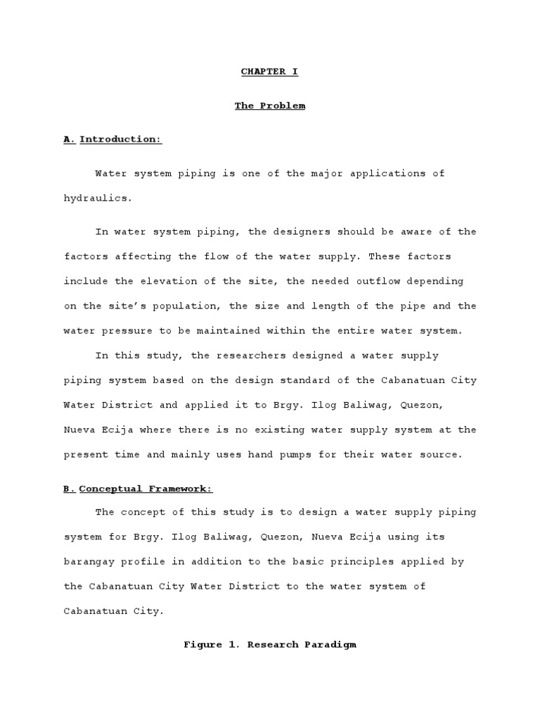 Hydraulics Thesis PDF Water Supply Network Hydraulics