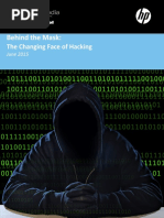 Behind the Mask - The Changing Face of Hacking