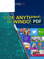 How to Hide Anything in Windows
