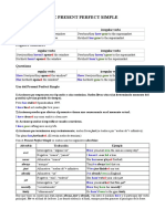 The Present Perfect Simple: Affirmative Sentences