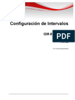 Configuración de Intervalos (ID 82)