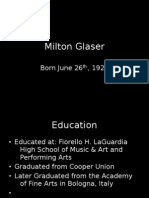Milton Glaser: Born June 26, 1929