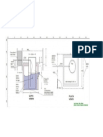 Planta y Corte Vertiente Sanitaria Tipo