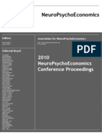 2010 NeuroPsychoEconomics Conference Proceedings