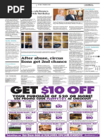 After Abuse, Circus Lions Get 2nd Chance: Sweden Celebrates King's 70th Birthday