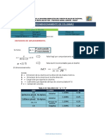 Predimensionamiento Columna