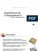 Arquitecturas de Computadoras II - Ciclo Ejecucion Instrucciones