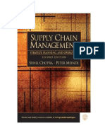 Supply Chain Management Strategy Planning and Operations Second Edition