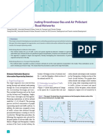 Focus: Methodology For Estimating Greenhouse Gas and Air Pollutant Emissions Related To Road Networks