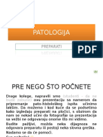 Patologija - Preparati