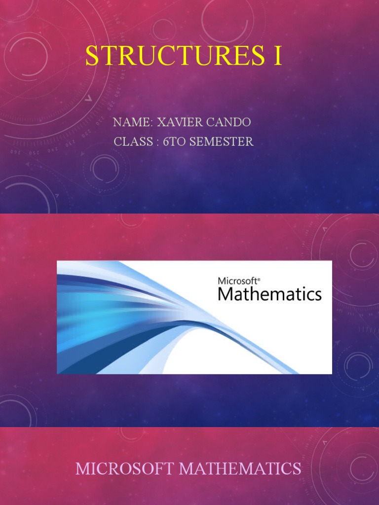 Microsoft Mathematics Overview | PDF