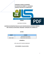 Auditoria de La Empresa XYZ