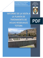 Visita PTAR Totora