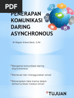 Download Penerapan Komunikasi Daring Asynchronous by krisnadewi SN314764271 doc pdf