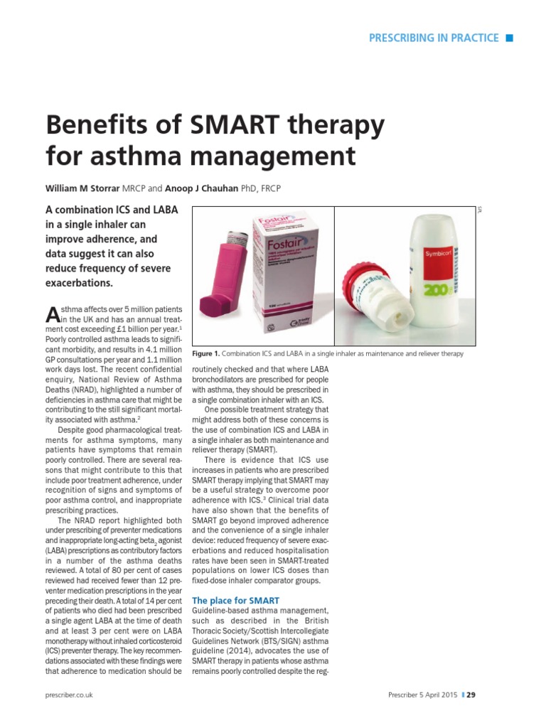 SMART Asthma Therapy PDF Asthma Medical Treatments