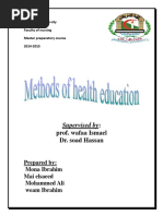 Download Methods of Health Education by ahmed SN314767166 doc pdf