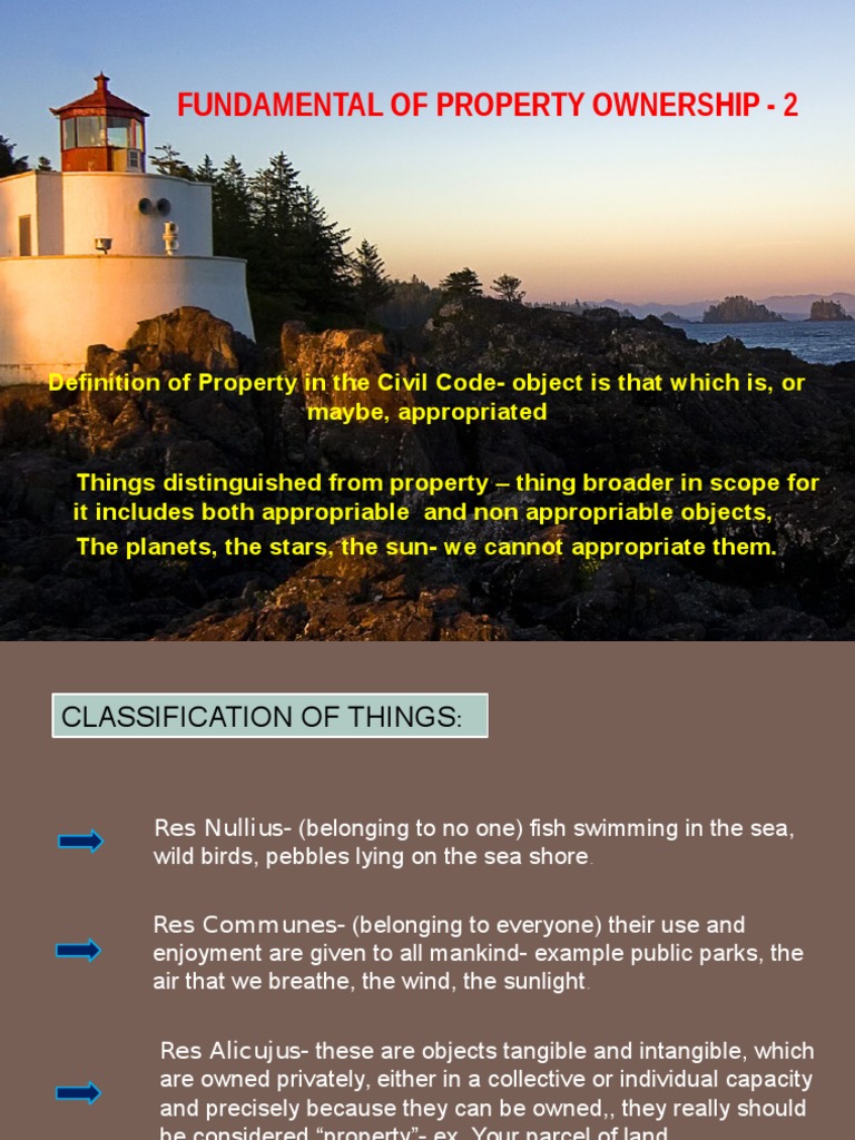 Understanding Property Classifications | PDF | Social Science