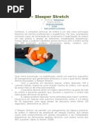 Ombro - Sleeper Stretch