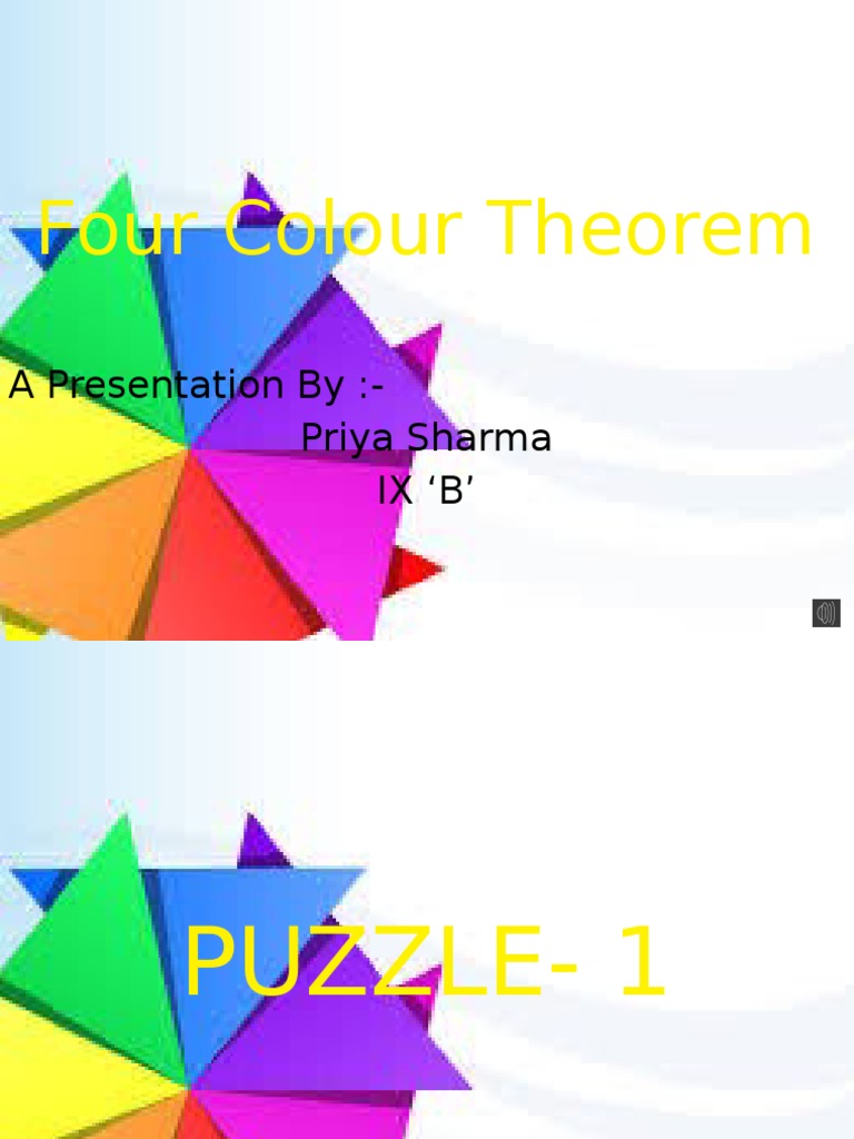 Four Colour Theorem Applied Mathematics Discrete Mathematics