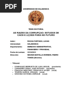 As Raízes Da Corrupção_estudos de Casos e Lições Para No Futuro - TESE de DOUTORADO