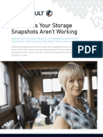 5 Reasons Your Storage Snapshots Arent Working