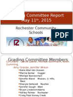 grading committee report 2015