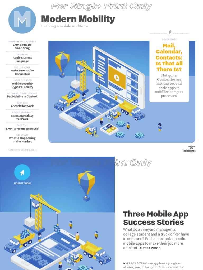 Modern Mobility Mobile App Android (Operating System) Free 30day