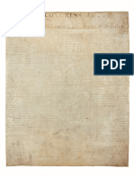 Declaration of Independence from US Archives