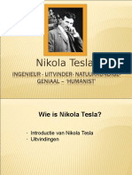 Nikola Tesla Intro power point presentaiton