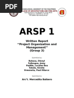 Project Organization and Management