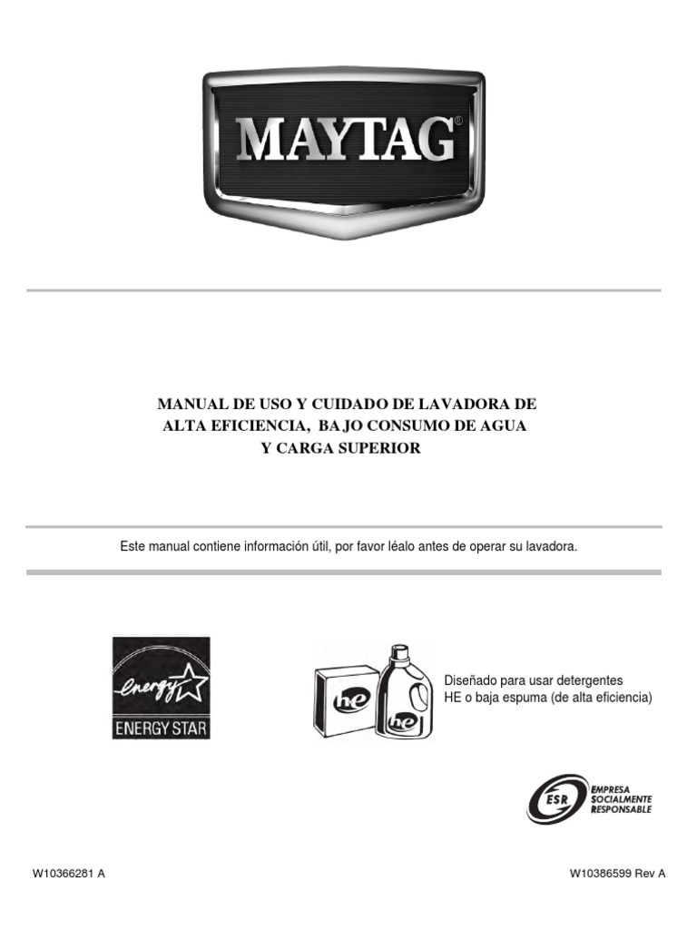 Maytag Gas Range Manual