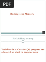 Stack Heap Memory