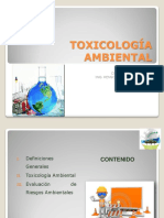 Toxicologia Ambiental x