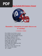 Download Hiram College Football 2010 Summer Manual by owensdr SN31481901 doc pdf