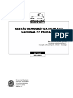 Gestao Democratica No Plano Nacional de Educação