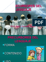 Precursores Del Lenguaje