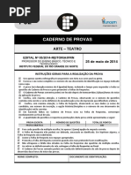 Prova Arte 2013 Teatro