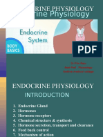 Endocrine Physiology Intro Class - 