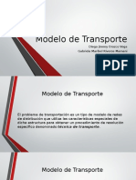 Modelo de Transporte